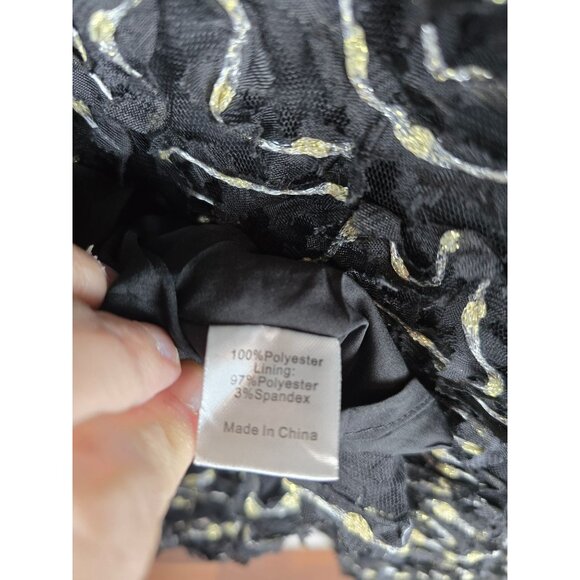 Tuckernuck Nightly Organza Palmerston Dress Large - Picture 8 of 9